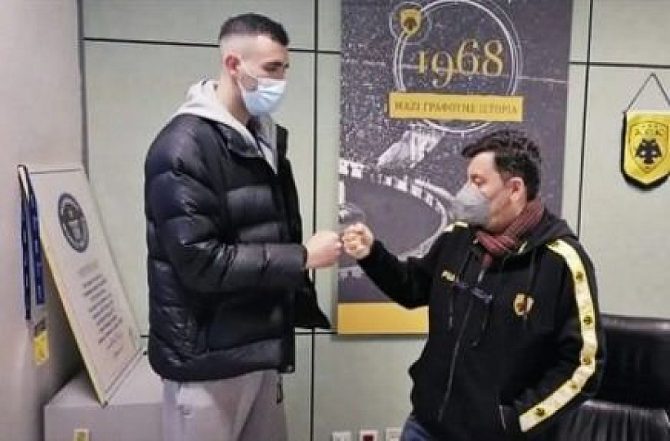 Στα Άνω Λιόσια ο Κουζέλογλου (ΦΩΤΟ)