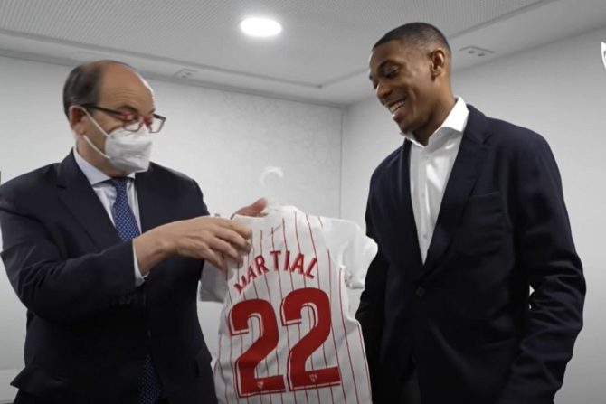 Μαρσιάλ: “Το πιο σημαντικό για μένα είναι να παίζω στην Σεβίλλη”