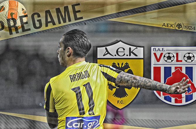 AEK194 TV: PRE GAME ΑΕΚ – Βόλος