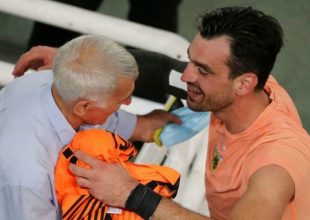 Τσιντώτας σε Σεραφείδη για OPAP Arena: «Η φλόγα άναψε κυρ Στέλιο. Γυρίσαμε σπίτι μας!» (ΦΩΤΟ)