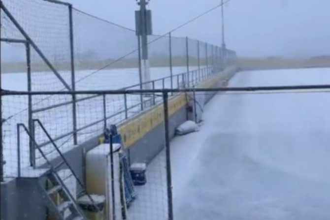 Ο Σιμόες ανέβασε story από τα χιονισμένα Σπάτα