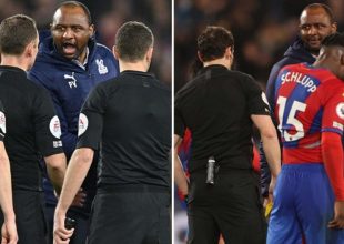 Ο Βιεϊρά έχει πάρει κάρτα στην Premier League σε τέσσερις διαφορετικές… δεκαετίες