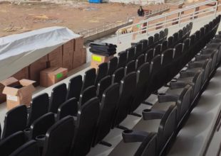Τοποθετούνται τα καθίσματα VIP στην Αγιά Σοφιά – OPAP – Arena