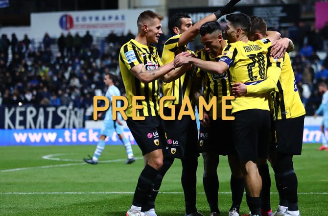AEK1924 TV: PRE GAME ΑΕΚ – Απόλλων Σμύρνης