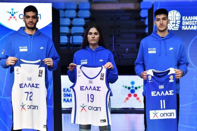 Ο ΟΠΑΠ Χρυσός Χορηγός των Εθνικών Ομάδων Μπάσκετ