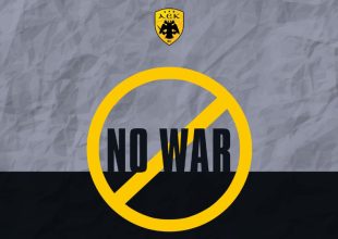 Έστειλε το μήνυμα της η ΚΑΕ ΑΕΚ για τον πόλεμο στην Ουκρανία (ΦΩΤΟ)