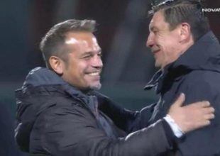 Η θερμή αγκαλιά Νικολαΐδη – Μπούργος