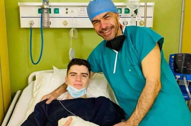 Επιτυχημένη η επέμβαση του Σαξιώνη (ΦΩΤΟ)