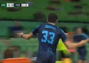Eredivisie: Ο Σιόβας έδωσε νίκη σωτηρίας στη Φορτούνα, διπλό παρά το αυτογκόλ του Λάμπρου η Τσβόλε