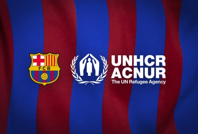 Οι πρόσφυγες στη… φανέλα της Μπαρτσελόνα