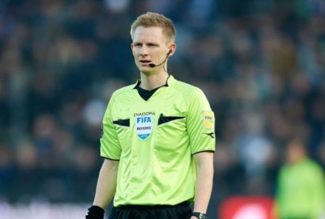 Ο Δανός Μπούρχαρτ, διαιτητής στο ΑΕΚ – ΠΑΟΚ