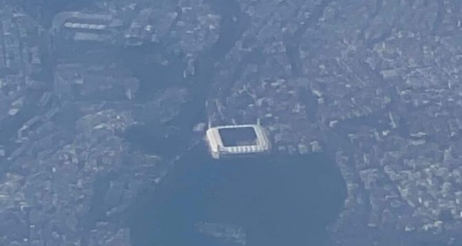 ΖΩΓΡΑΦΙΑ! Η Αγία Σοφία – OPAP Arena από το αεροπλάνο (pics)