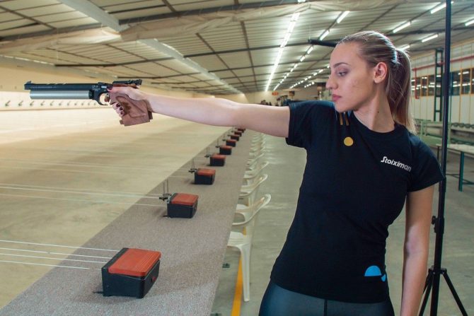 Άννα Κορακάκη: Τρίτο μετάλλιο στο Κάιρο, χάλκινο στα 25μ. αεροβόλο πιστόλι