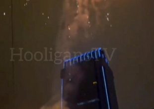 Τακτική… αϋπνίας: Οι οπαδοί της Γαλατάσαραϊ έριξαν πυροτεχνήματα στο ξενοδοχείο της Μπαρτσελόνα
