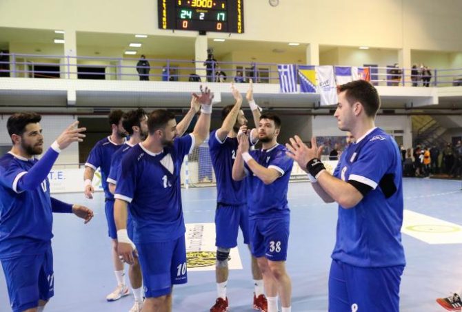 Εθνική χάντμπολ ανδρών: Η αποστολή για τη μεγάλη μάχη με το Μαυροβούνιο