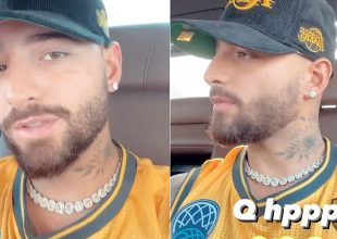 Με φανέλα της ΑΕΚ ο Maluma (ΦΩΤΟ)