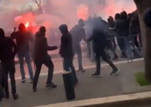 Μαρσέιγ – Βασιλεία: Επεισόδια έξω από το Βελοντρόμ μεταξύ οπαδών και αστυνομίας