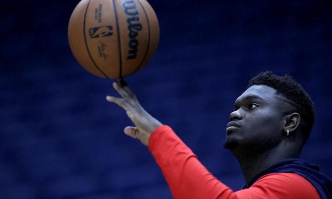 Έχασε 12 κιλά ο Ζάιον Γουίλιαμσον Έχασε 12 κιλά ο Ζάιον Γουίλιαμσον