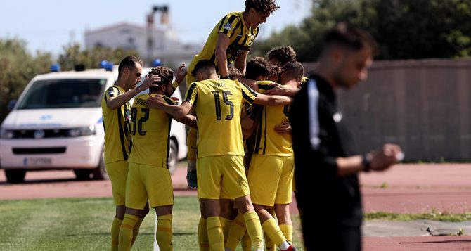 Highlights και γκολ από τη νίκη της ΑΕΚ Β’ επί το ΟΦΙ (VID)