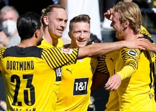 Bundesliga: Θρίαμβος για Ντόρτμουντ με 5 γκολ σε ένα ημίχρονο, αποβλήθηκε ο Σταφυλίδης