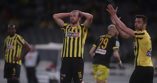 Πρόστιμο στην ΑΕΚ για τον αγώνα με τον Άρη Πρόστιμο στην ΑΕΚ για τον αγώνα με τον Άρη