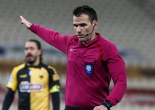 Ο Μανούχος σφυρίζει το ΑΕΚ – Βόλος