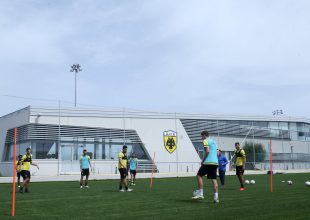 Η πρώτη προπόνηση της ΑΕΚ Β’ στο Σεραφείδειο (ΦΩΤΟ)