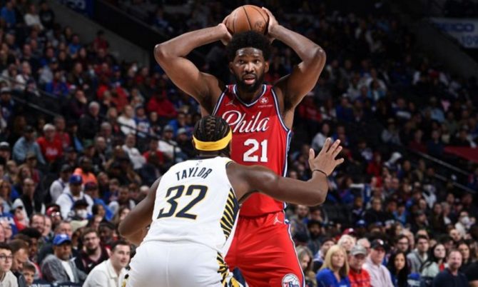 «Πάρτι» των Σίξερς με 40αρα Εμπίντ