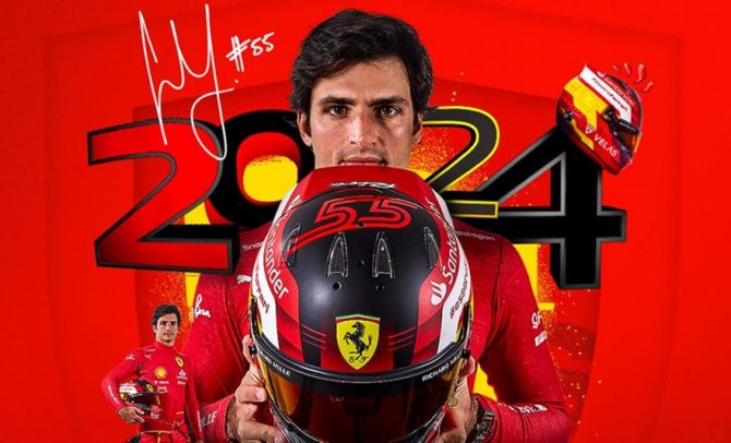 Μέχρι το 2024 στη Ferrari ο Κάρλος Σάινθ Μέχρι το 2024 στη Ferrari ο Κάρλος Σάινθ