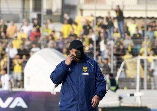 Μπούργος: «Πολύ χαρούμενος για τα τρία γκολ και την τρίτη θέση»