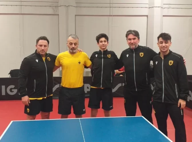 ΑΕΚ Πινγκ Πονγκ: Νίκη επί της Καβάλας για τους Άνδρες