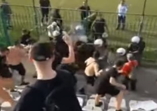 Επεισόδια μεταξύ οπαδών της Παναχαϊκής και της αστυνομίας στο ματς με τον Αγροτικό Αστέρα