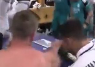 Ο Αζάρ τρελάθηκε και πήγε να “ποτίσει” σαμπάνια τον 8χρονο γιο του Κρόος