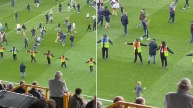 Η viral αεράμυνα των σεκιουριτάδων της Μίλγουολ (vid)