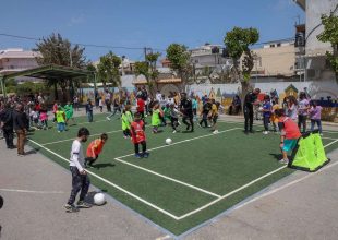 Ο ΟΦΗ έφτιαξε γήπεδο στο 41ο Δημοτικό σχολείο Ηρακλείου