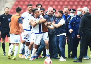 Ολυμπιακός – ΠΑΣ Γιάννινα: Εκτός εαυτού ο Περέα μετά το τέλος του αγώνα