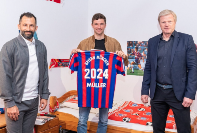 Η σημαία στον ιστό της: Ανανέωσε με την Μπάγερν ο Τόμας Μίλερ!