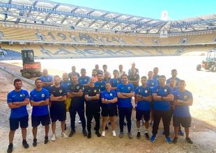 Επίσκεψη στην OPAP ARENA και ξενάγηση από Κυριακίδη (ΦΩΤΟ)