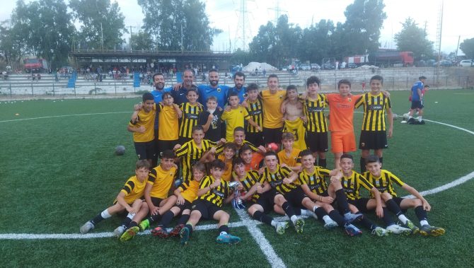 ΑΕΚ Κ13: Επικράτησε του Ολυμπιακού και κατέκτησε το ντάμπλ! ΑΕΚ Κ13: Επικράτησε του Ολυμπιακού και κατέκτησε το ντάμπλ!