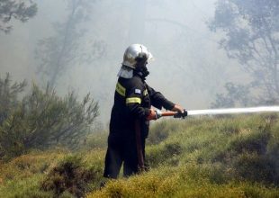 Σε εξέλιξη φωτιά στη Σκόπελο