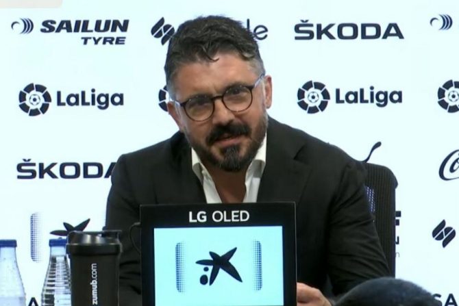 Γκατούζο: “Βασικός μας στόχος να παίξουμε όμορφο και επιθετικό ποδόσφαιρο”