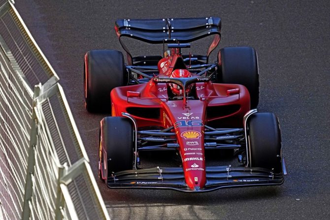 Formula 1: Απάντηση Λεκλέρ και Ferrari στις δεύτερες δοκιμές του Μπακού