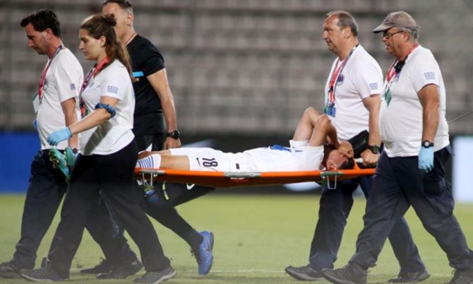 Σοκ με Λημνιό, υπέστη ρήξη χιαστού!