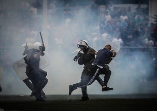 Καπνογόνα και δακρυγόνα μετά το τέλος του ΠΑΟ Ρουφ – Μακεδονικός