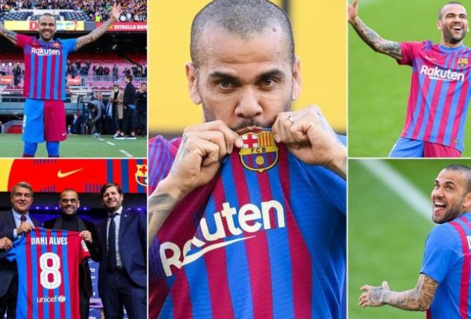 Το συγκινητικό «αντίο» του Ντάνι Άλβες στην Μπαρτσελόνα