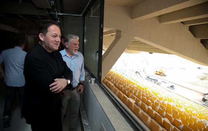 Επίσκεψη Πέτσα στην Αγιά Σοφιά – OPAP Arena (ΦΩΤΟ)