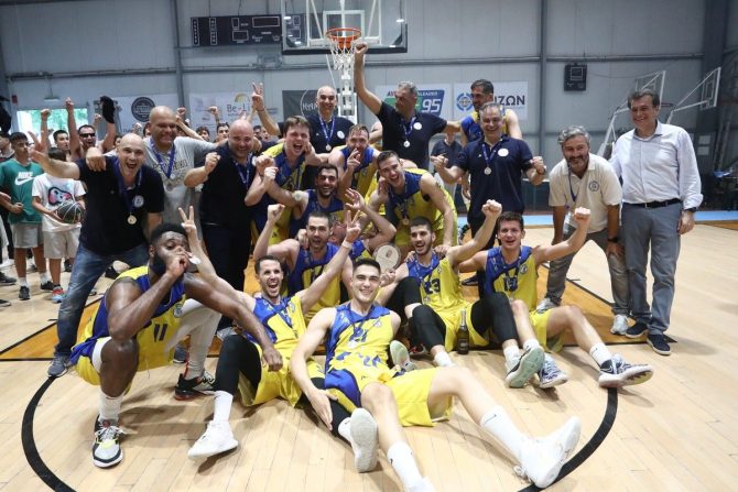Α2 ανδρών: Το Ψυχικό κέρδισε τον Τρίτωνα με 80-52 και πανηγύρισε την άνοδο στην Stoiximan Basket League