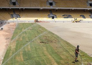 OPAP Arena: Στο 2ο στάδιο η τοποθέτηση του χλοοτάπητα