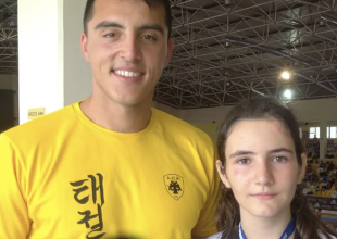 Πρώτο μετάλλιο στο Tae Kwon Do!