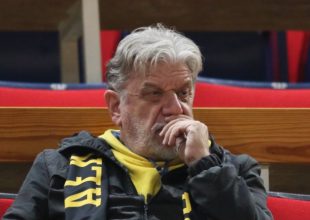 Ο Βούρος κάνει δηλώσεις μέσα στην «Αγιά-Σοφιά» (VIDEO)